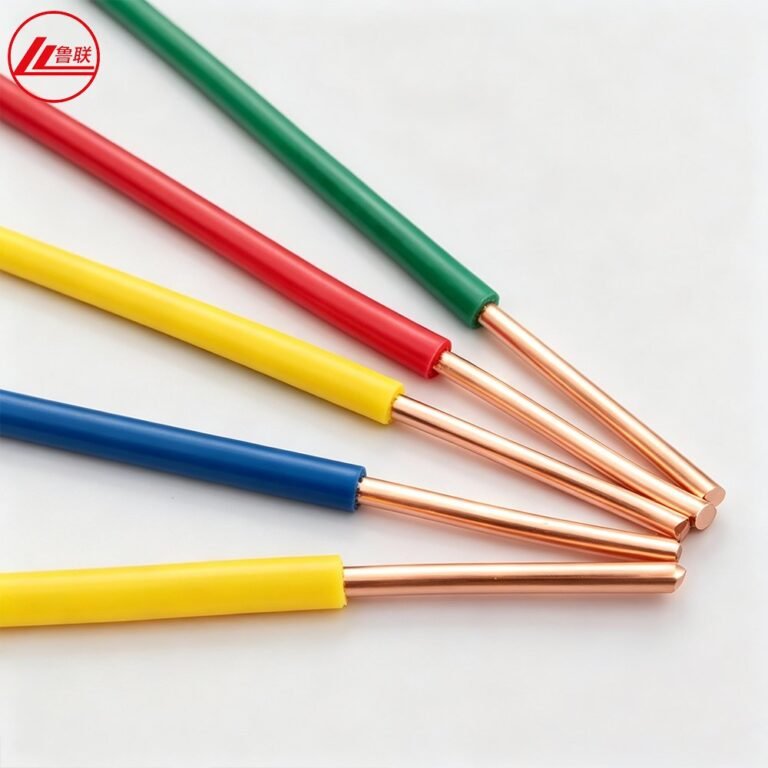 PVC insulated copper building wire for fixed installations