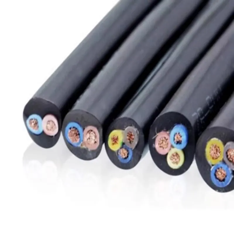 Flexible rubber sheathed cable for mobile equipment